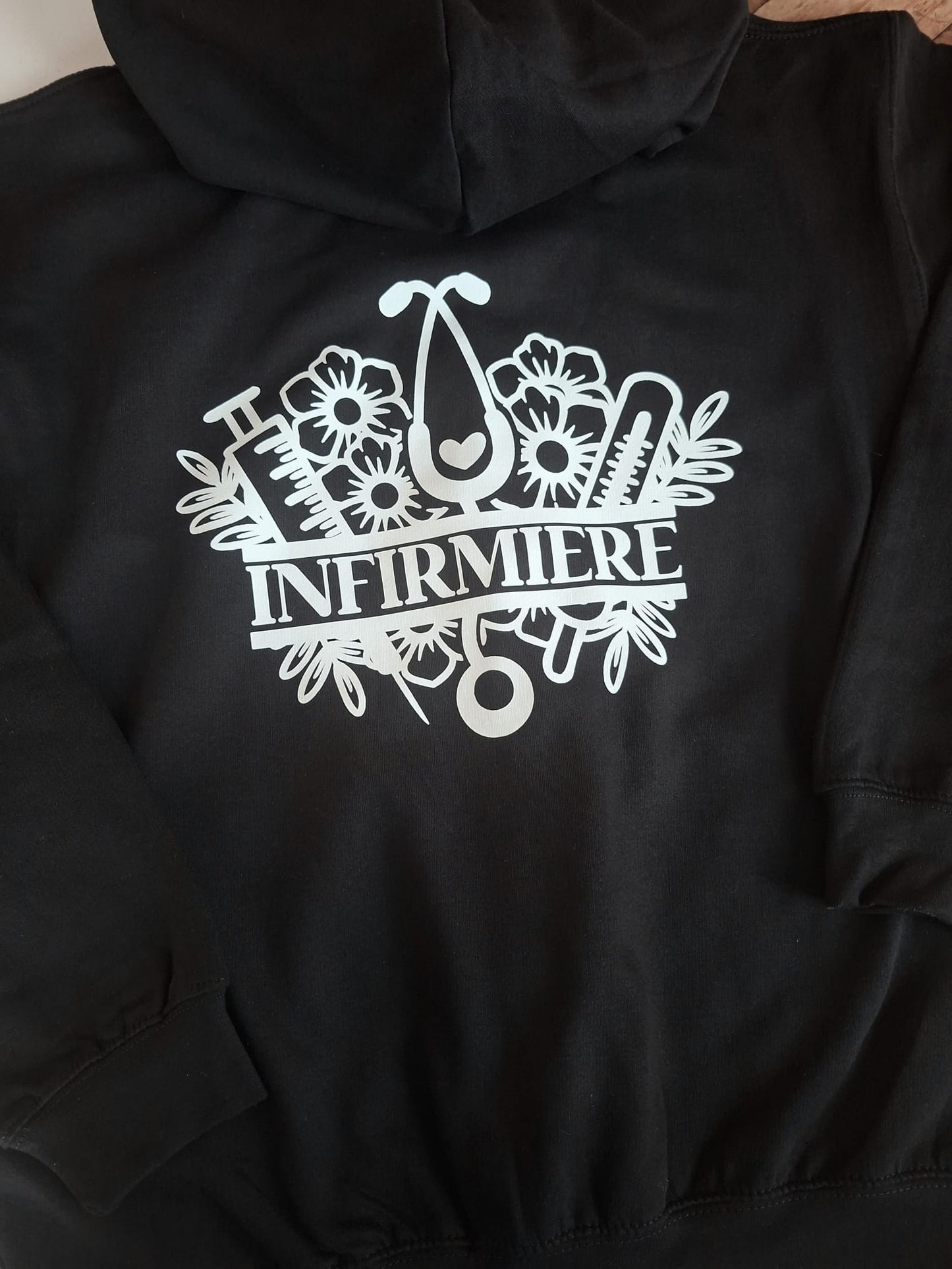 Sweat zippé à capuche à personnaliser