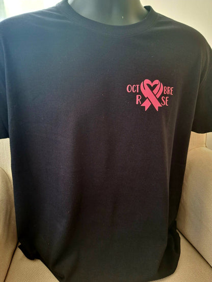 Tee-shirt col rond Octobre Rose