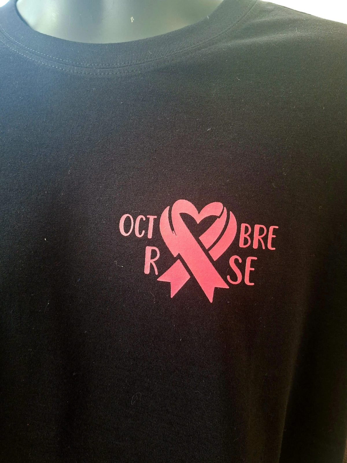 Tee-shirt col rond Octobre Rose