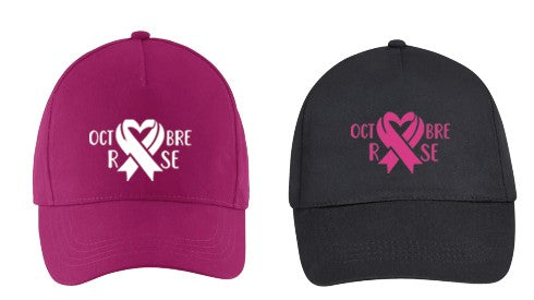 Casquette Octobre Rose