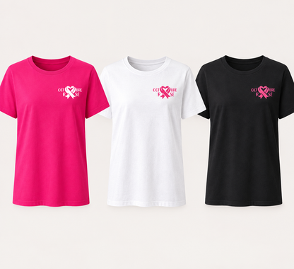Tee-shirt col rond Octobre Rose