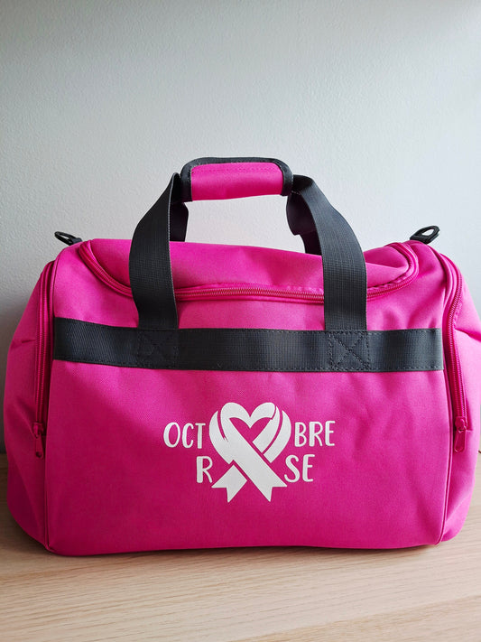 Sac de sport octobre rose